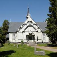 Pulkkilan kirkko kuva kirkosta